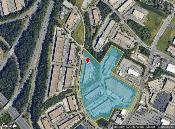 3601 Commerce Dr, Halethorpe, MD Parcel Map