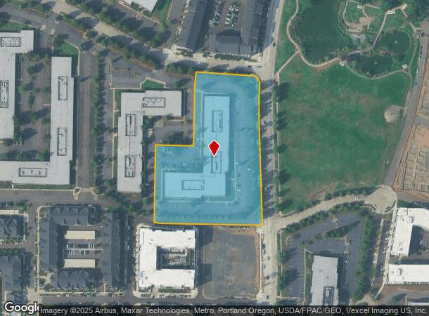  1365 Ne Amberglen Pky, Beaverton, OR Parcel Map
