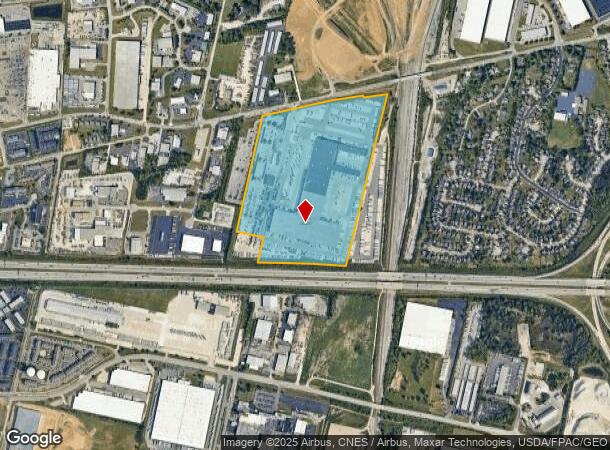 5101 Trabue Rd, Columbus, OH Parcel Map