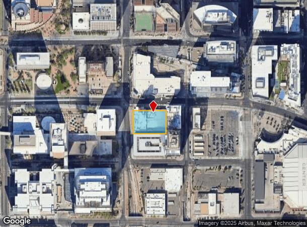  45 W Jefferson St, Phoenix, AZ Parcel Map
