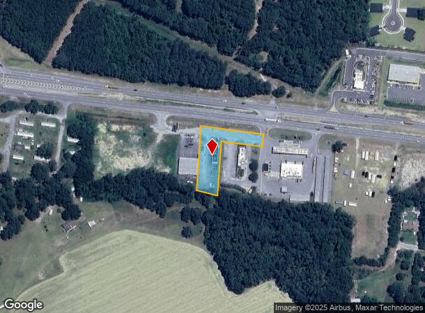 1260 Ga Highway 21 S, Springfield, GA Parcel Map