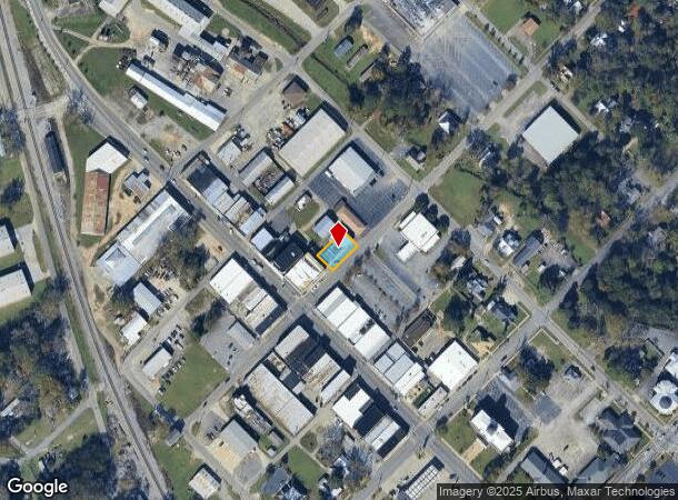  105 E Beech St, Cochran, GA Parcel Map