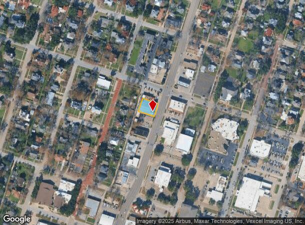  512 N 3Rd St, Temple, TX Parcel Map