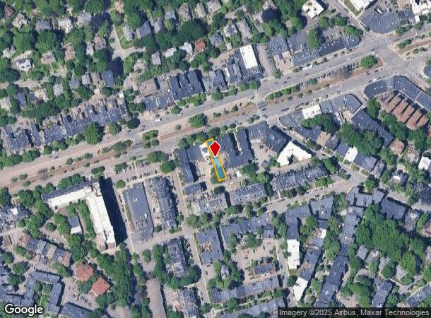 1685 Beacon St, Brookline, MA Parcel Map
