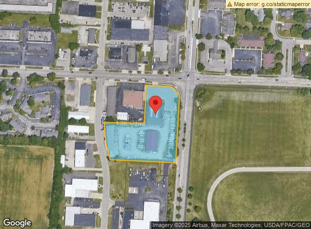  948 E Franklin St, Dayton, OH Parcel Map