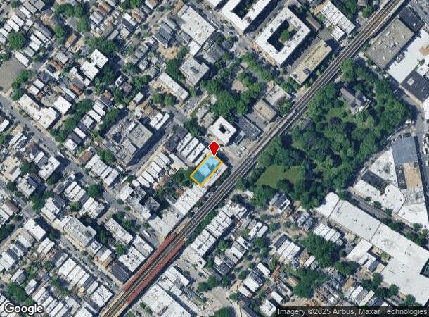  1405 Rowland St, Bronx, NY Parcel Map