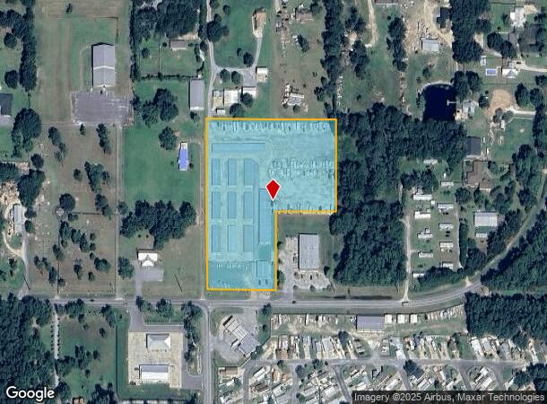  21188 Miflin Rd, Elberta, AL Parcel Map