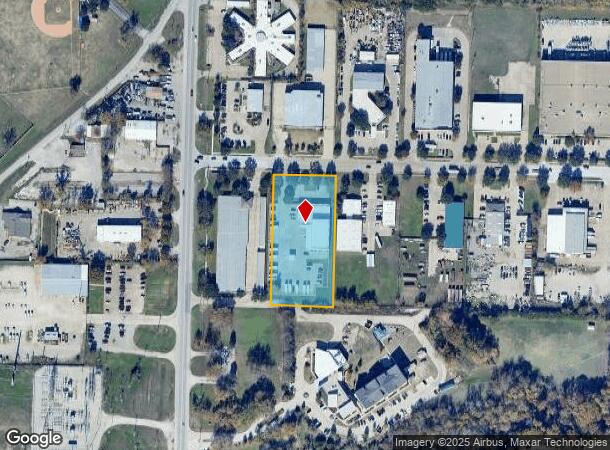  404 Interchange St, Mckinney, TX Parcel Map