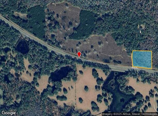 3621 E Capps Hwy, Lamont, FL Parcel Map