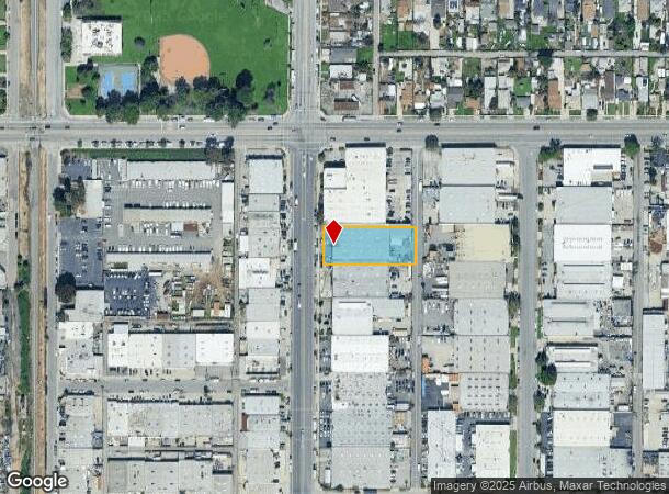 12828 S Broadway, Los Angeles, CA Parcel Map