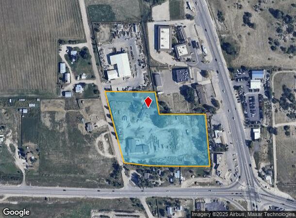  2042 Kelty Rd, Franktown, CO Parcel Map