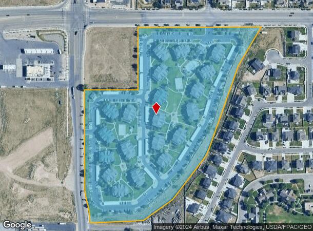  5503 W 9000 S, West Jordan, UT Parcel Map