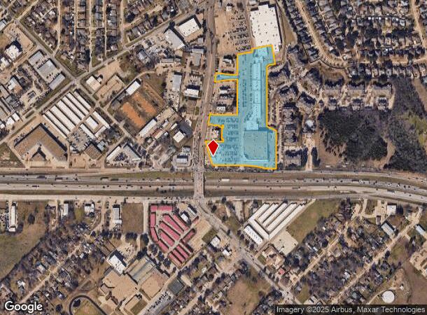 2100 N Galloway Ave, Mesquite, TX Parcel Map