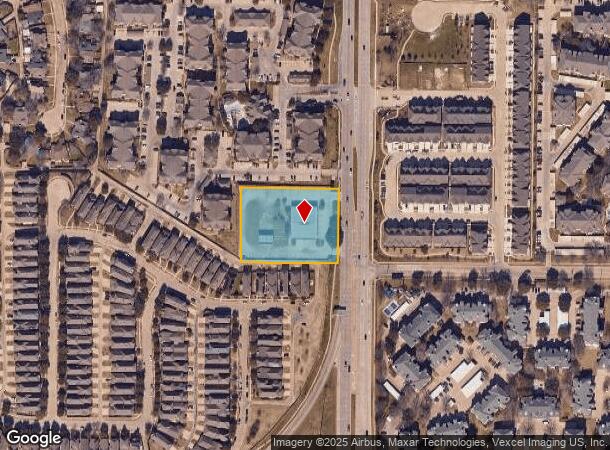  2345 S State Highway 121, Lewisville, TX Parcel Map