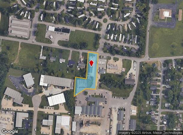  7451 Fields Ertel Rd, Cincinnati, OH Parcel Map