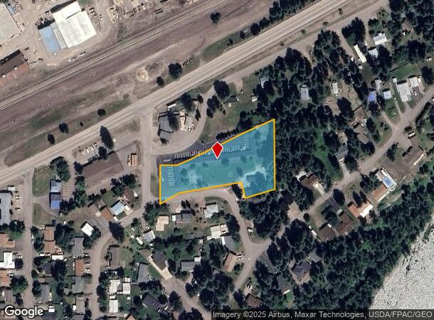 661 8Th St W, Columbia Falls, MT Parcel Map