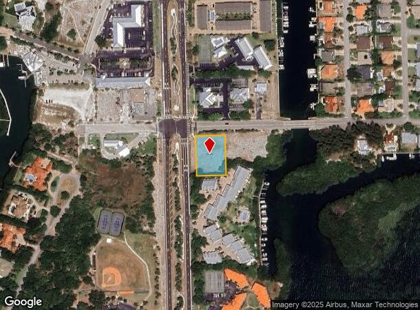  Sands Point Dr, Tierra Verde, FL Parcel Map