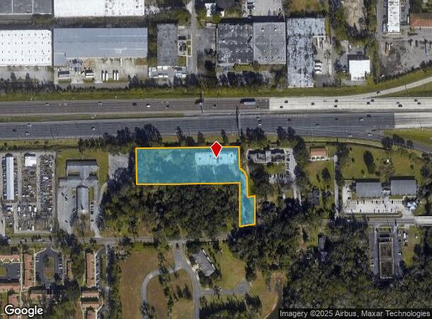  6641 Ramona Blvd, Jacksonville, FL Parcel Map