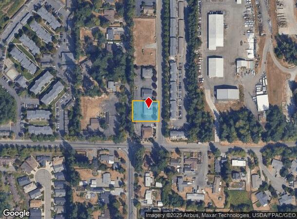  4202 10Th St Se, Puyallup, WA Parcel Map