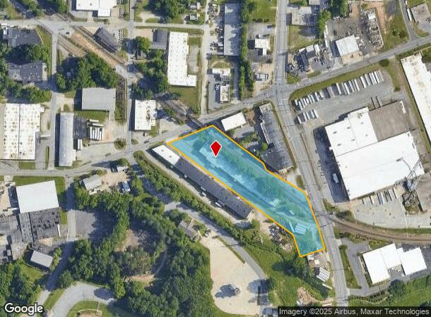  815 W Ward Ave, High Point, NC Parcel Map