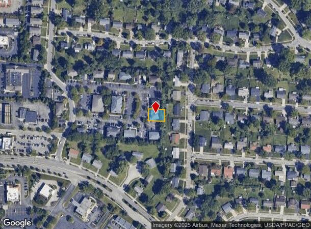  124 Dorchester Sq S, Westerville, OH Parcel Map