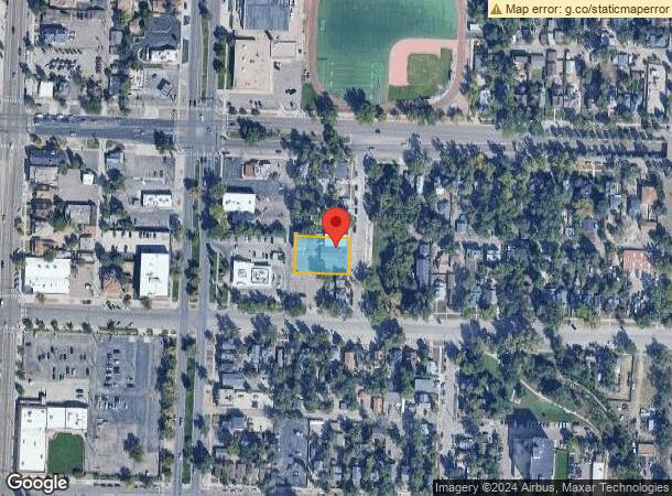  210 N Corona St, Colorado Springs, CO Parcel Map