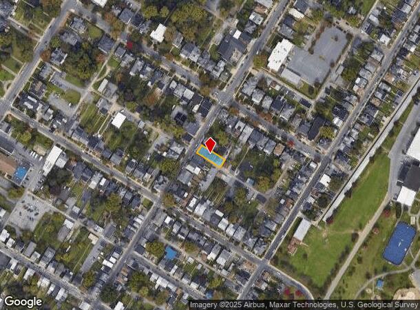 424 N Locust St, Hagerstown, MD Parcel Map