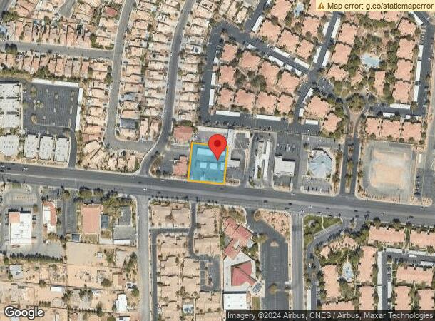  2080 E Warm Springs Rd, Las Vegas, NV Parcel Map