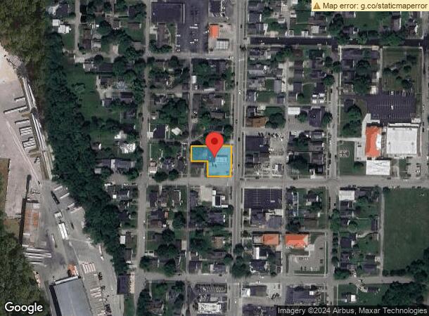  1010 Main St, Brookville, IN Parcel Map