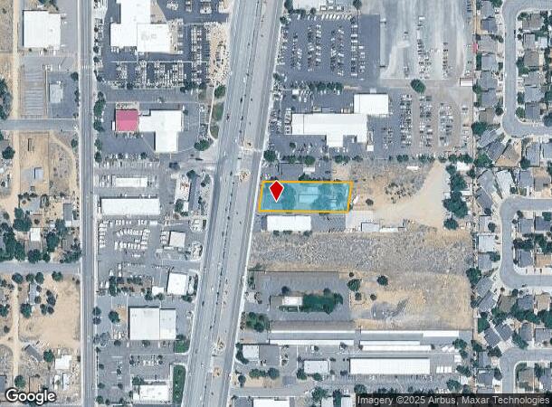  3129 S Carson St, Carson City, NV Parcel Map
