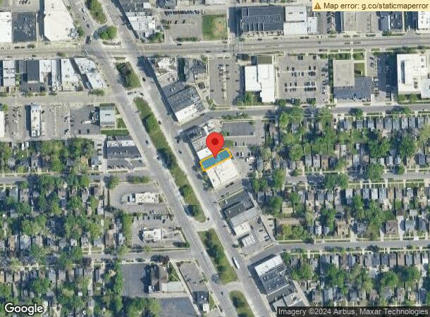  22620 Woodward Ave, Ferndale, MI Parcel Map