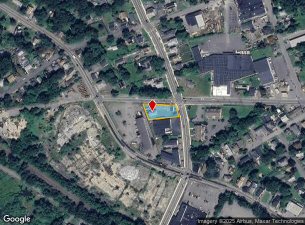 96 Brook St, Clinton, MA Parcel Map