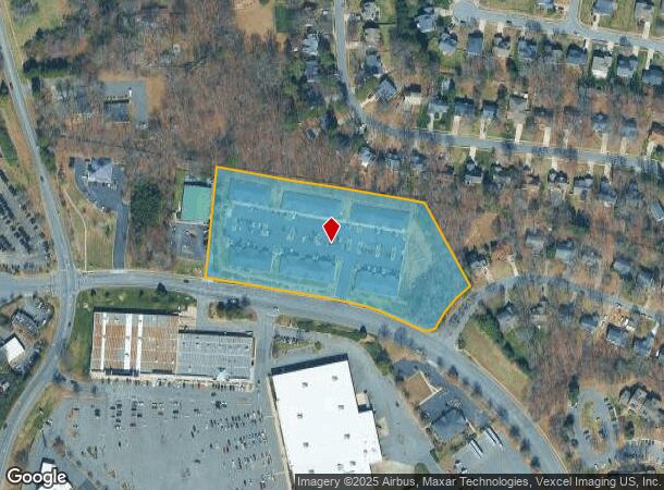  9729 Northeast Pky, Matthews, NC Parcel Map