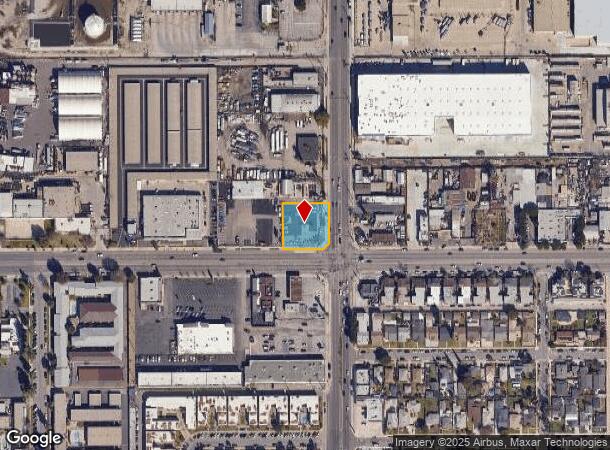 2645 E South St, Long Beach, CA Parcel Map