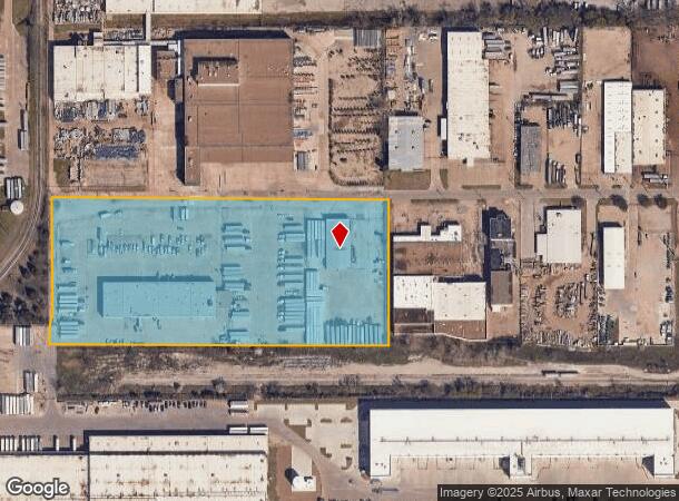  2820 Oakland Ave, Garland, TX Parcel Map