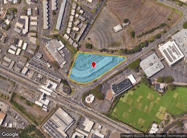 98 Kaonohi St, Aiea, HI Parcel Map