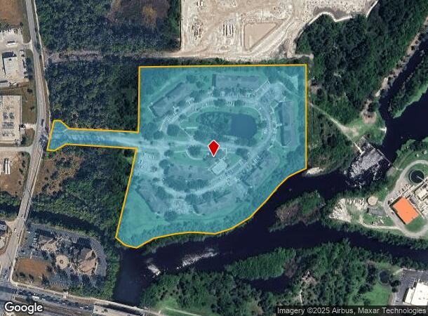 6851 Willow Creek Cir, North Port, FL Parcel Map