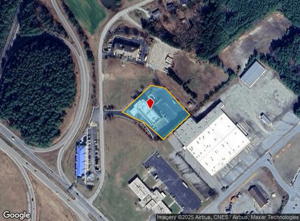 200 Thompson St, La Crosse, VA Parcel Map