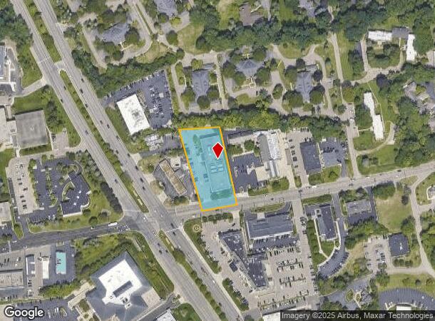 21 E Long Lake Rd, Bloomfield Hills, MI Parcel Map