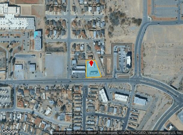  911 Talbot Ave, Canutillo, TX Parcel Map