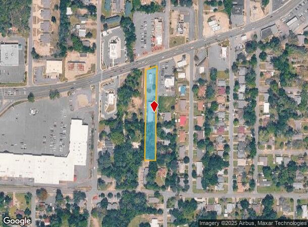  1201 Albert Pike Rd, Hot Springs National Park, AR Parcel Map