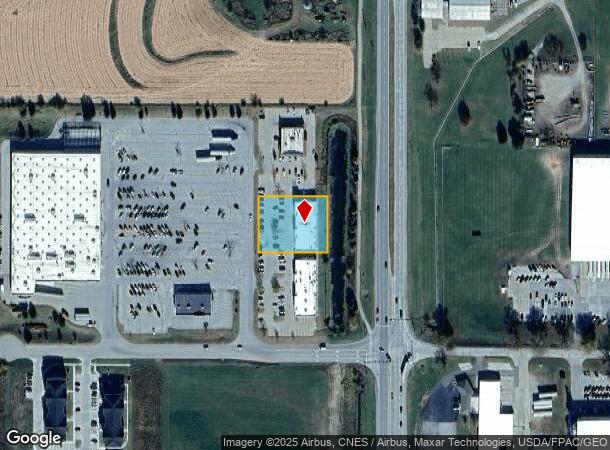  629 West St S, Grinnell, IA Parcel Map