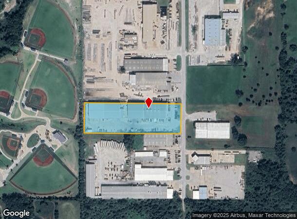 9800 S 219Th East Ave, Broken Arrow, OK Parcel Map
