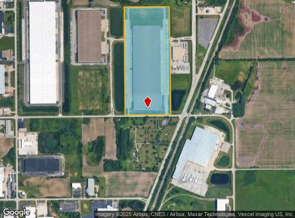 2400 Dralle Rd, University Park, IL Parcel Map