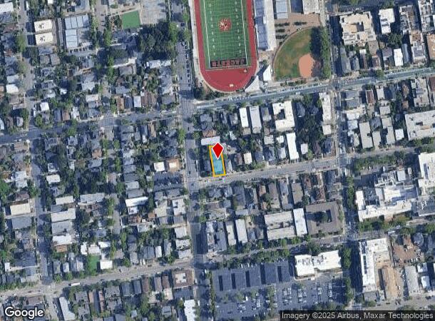  1907 Haste St, Berkeley, CA Parcel Map