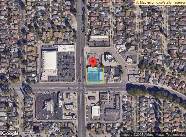  5802 Bellflower Blvd, Lakewood, CA Parcel Map