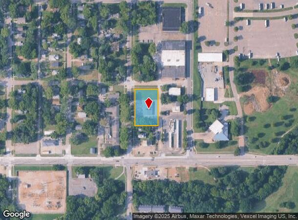 2044 Sw Fillmore St, Topeka, KS Parcel Map