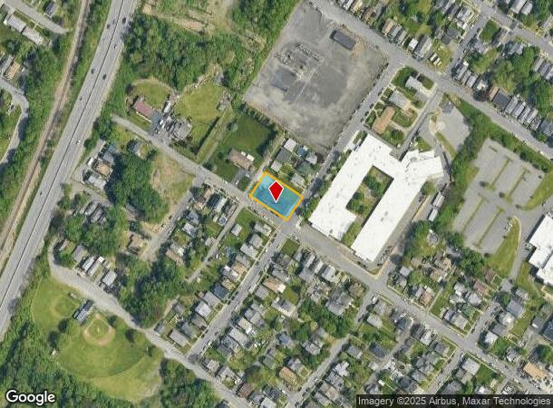  1501 1503 N Lincoln Ave, Scranton, PA Parcel Map