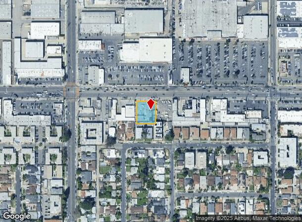  12816 Sherman Way, North Hollywood, CA Parcel Map