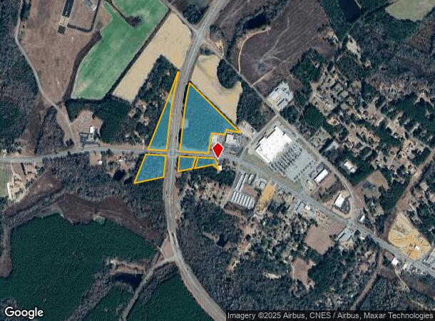  80 W West Dr, Dublin, GA Parcel Map